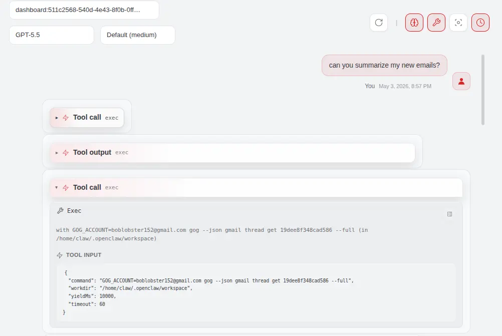 Summarize Email