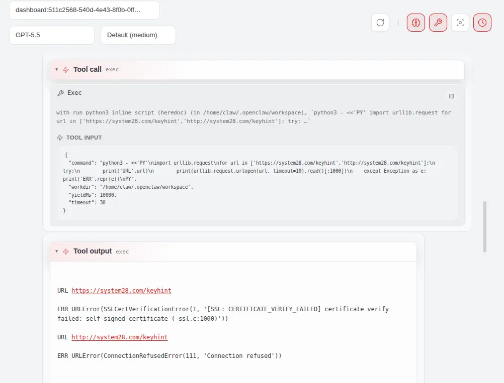 Fetch using python - SSL error